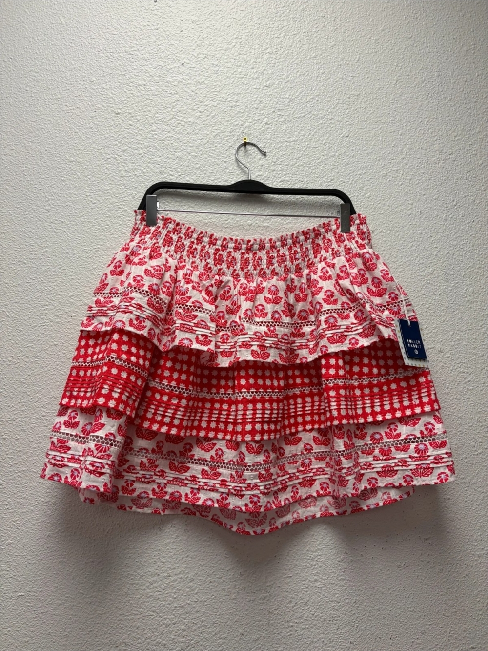 Women's Ruffled Mini Skirt Size Medium & Large Available #707-708 - Picture 4 of 6